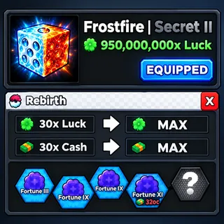 Max Rebirth + Max Dice! Anime Dice