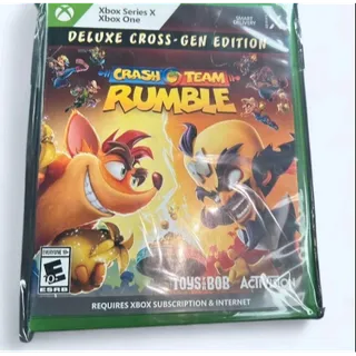 Crash team rumble deluxe cross - gen edition 