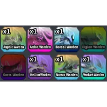 Creature of Sonaria - Warden Bundle: Angelic Warden, Adore Warden, Boereal Warden, Hellion Warden, Verdant Warden