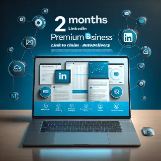 LinkedIn Premium Business 2 Months - Link to Claim | Payment Method for Verification Only