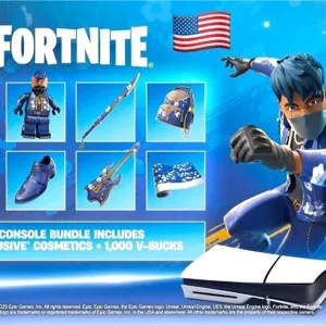 Fortnite Flowering Chaos USA Bundle + 1000 V-Bucks PS5 PSN