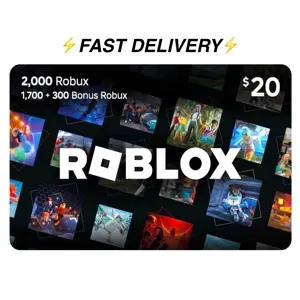 $20 Roblox Gift Card 1,000 Robux GLOBAL ⚡️FAST DELIVERY⚡️