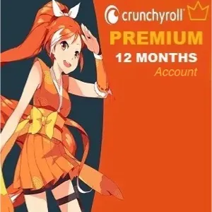 Crunchyroll 12 Months MegaFan Subscription Acc Global