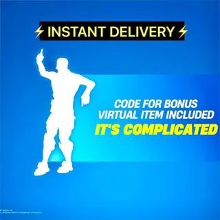FORTNITE ITS COMPLICATED EMOTE ⚡️FAST DELIVERY⚡️