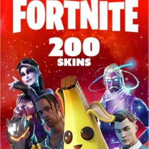 Fortnite 200+ SKINS GLOBAL 