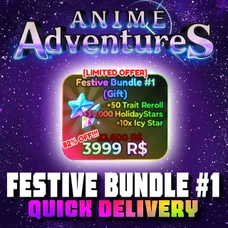 ANIME ADVENTURES | FESTIVE BUNDLE #1