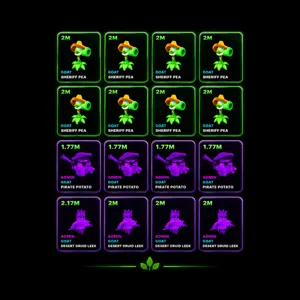 fruits vs brainrots