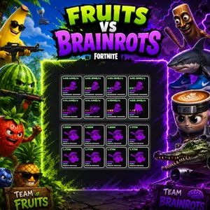 fruits vs brainrots