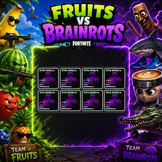 fruits vs brainrots