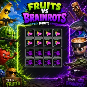 fruits vs brainrots