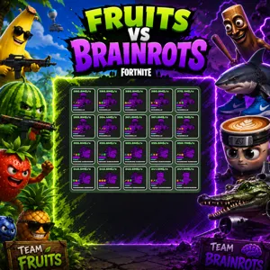 fruits vs brainrots