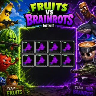 fruits vs brainrots