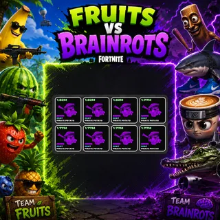 fruits vs brainrots