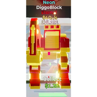 Steal the brainrot fortnite rebirth item Diggoblock