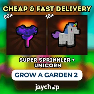 SUPER SPRINKLER + UNICORN