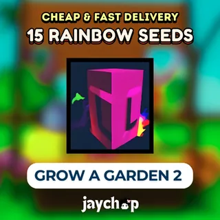 15x RAINBOW SEEDS