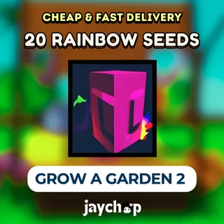 20 RAINBOW SEEDS