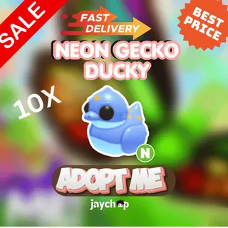 10X GECKO DUCKY NEON