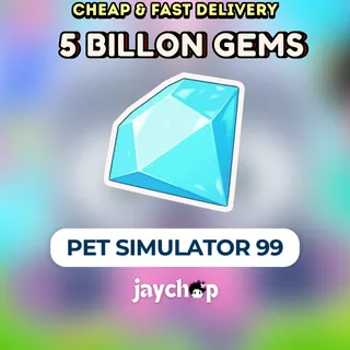 5 BILLION GEMS