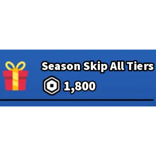 Season Skip All Tiers - Blade Ball