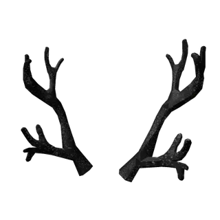 Black Iron Antlers - Limited