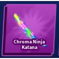 Chroma Ninja Katana - Blade Ball