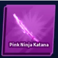 Pink Ninja Katana - Blade Ball