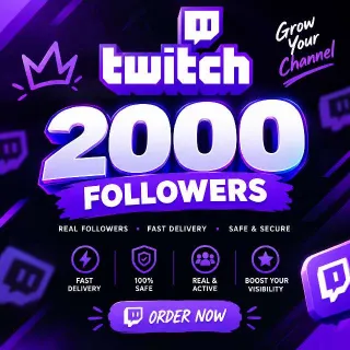 Twitch 2000 Followers