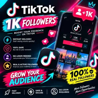 Tiktok 1k Followers