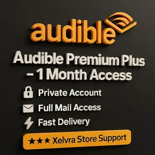 Audible Premium Plus Subscription 1 Month - Private Account (Global)