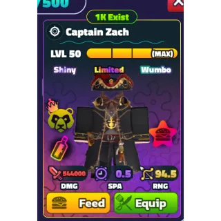 Captain Zach SW NC PP