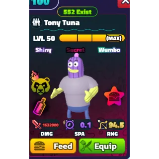 Tony Tuna SW NC PP LVL 50