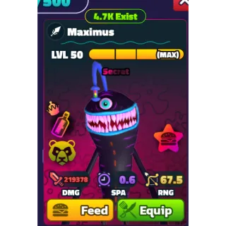 Maximus NC PP LVL 50