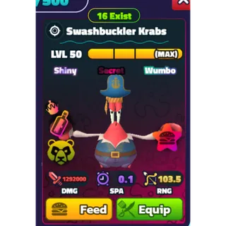 Swashbuckler krabs SW NC PP