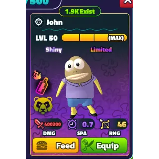John Shiny NC Spongebob TD