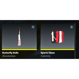 Counter blox knife + glove combo