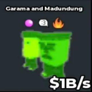 Radioactive Garama and Madundung 1 B/s [3 Traits Clean No Taco/Crab]