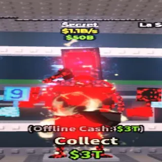 Cursed La Secret Combinasion 1.1 B/s