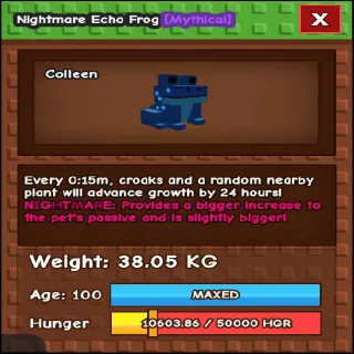 NM ECHO FROG 38.05KG