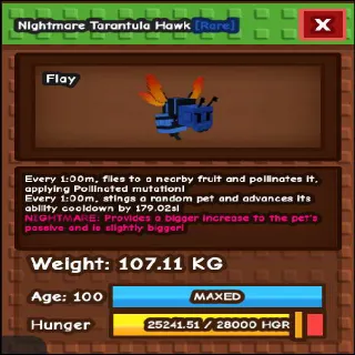 NM TARANTULA HAWK 107.11