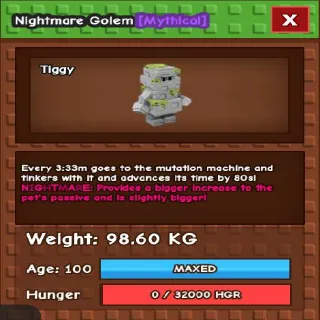 GOLEM 98.60KG