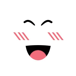 Super super happy face  