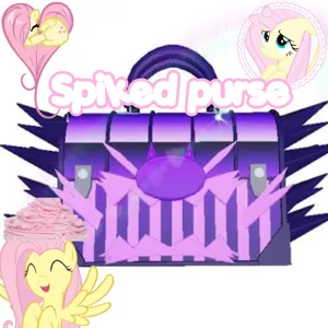 Baddies-spiked purse!!!
