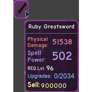 Roblox Dungeon Quest All Sword