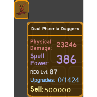 Other Dungeon Quest 87 Dagger In Game Items Gameflip - roblox dungeon quest underworld