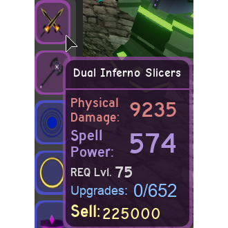 Other Dungeon Quest 75 Slicer In Game Items Gameflip - 