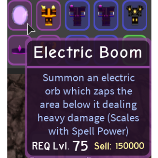 Roblox Dungeon Quest Electric Boom