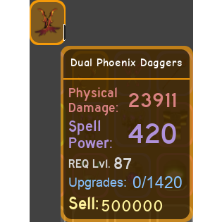 Other Dungeon Quest 87 Dagger In Game Items Gameflip - other dungeon quest 87 dagger