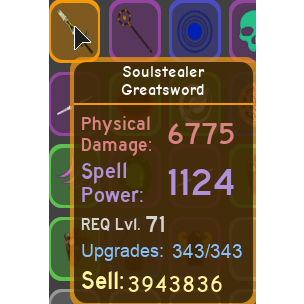 Other Dungeon Quest 71 Sword In Game Items Gameflip - other dungeon quest 71 sword