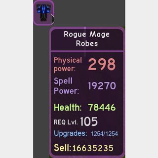 Other Dungeon Quest 105 Robes In Game Items Gameflip - purple wizard robes roblox